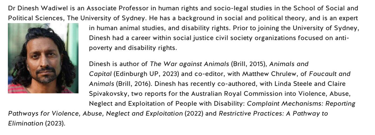 Register now for the Annual Tom Regan Memorial Lecture, happening on April 15, given by @AnimalLawHLS Visiting Fellow Dinesh Wadiwel! animal.law.harvard.edu/event/annual-t…
