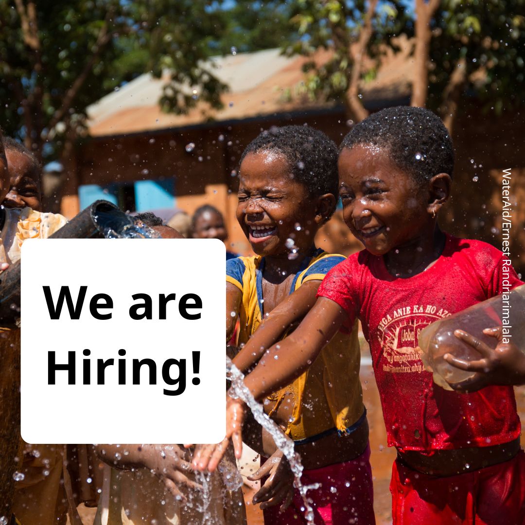 WaterAid Nigeria is hiring for the following roles in Lagos State: 👉Finance Officer 👉WASH Manager (Microsoft project) For more information and to apply copy and paste this link on your browser or visit our LinkedIn page wateraid.org/ng/get-involve… #DevJobs #NGOJobs #Jobvacancy