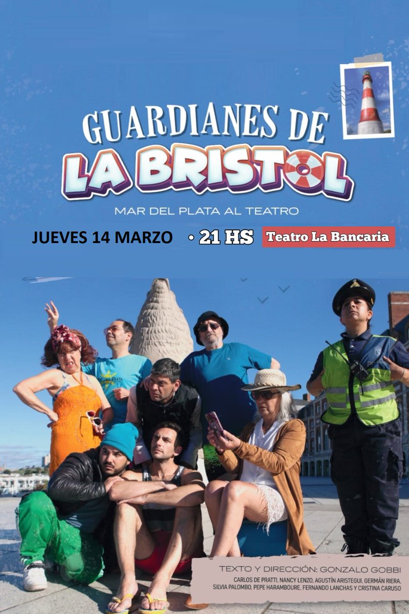 El jueves al teatro #GuardianesdelaBristol en <a href="/MardelPlataArg/">Mar del Plata</a> Una obra para los 150 años de la ciudad