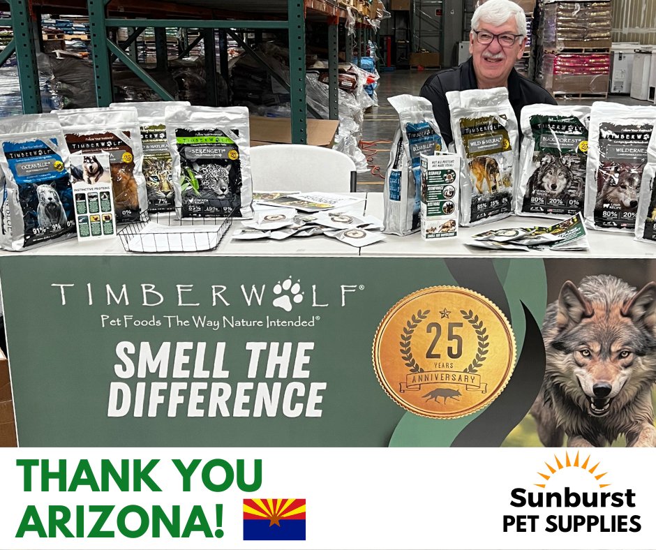 Timberwolfpet_'s tweet image. Big thanks to @SunburstPets for an unforgettable open house! 🎉🐾 Thrilled to connect with fellow pet lovers and Arizona retailers. Your support makes all the difference. Here's to more pawsome gatherings! 🐶🐱🐺 #SunburstPetSupplies #PetLovers #ThankYou