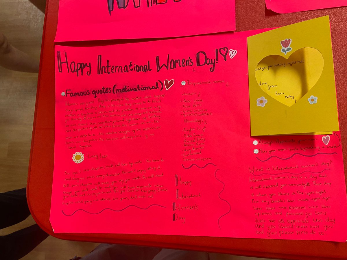 With it being International Women's Day and Mother's Day last week, we expressed lots of gratitude at our Beacon Youth Club on Friday for all of the amazing women we have in our lives. ♀️ 💪 #WorcestershireHour