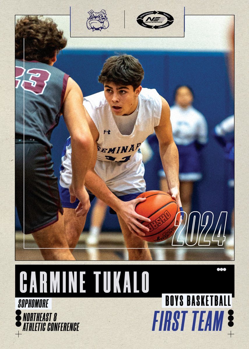 CARMINE TUKALO | NE8 FIRST TEAM ALL-CONFERENCE - BOYS BASKETBALL