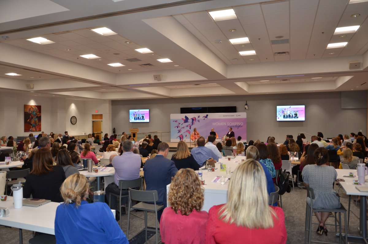RaymondJames's tweet photo. Thank you to our associates, advisors, leaders and #RJWomen who came together at our fourth annual Women Soaring Conference to celebrate International Women’s Day and #InspireHigher. https://t.co/vai1j5kXYl