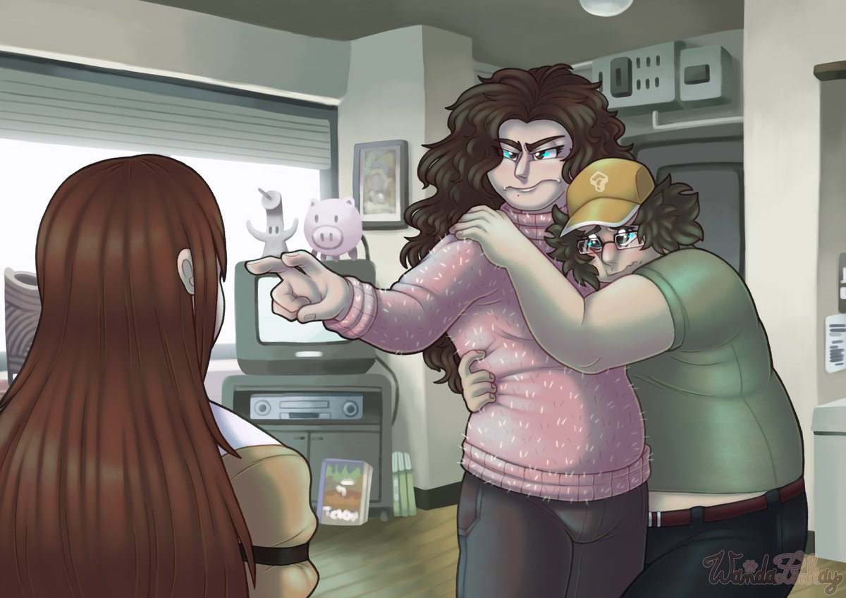 WandaPinkay's tweet image. *sigh*
Gotta do everything myself I see-
#steinsgate #daru #itaruhashida #kurisumakise #memeredraw