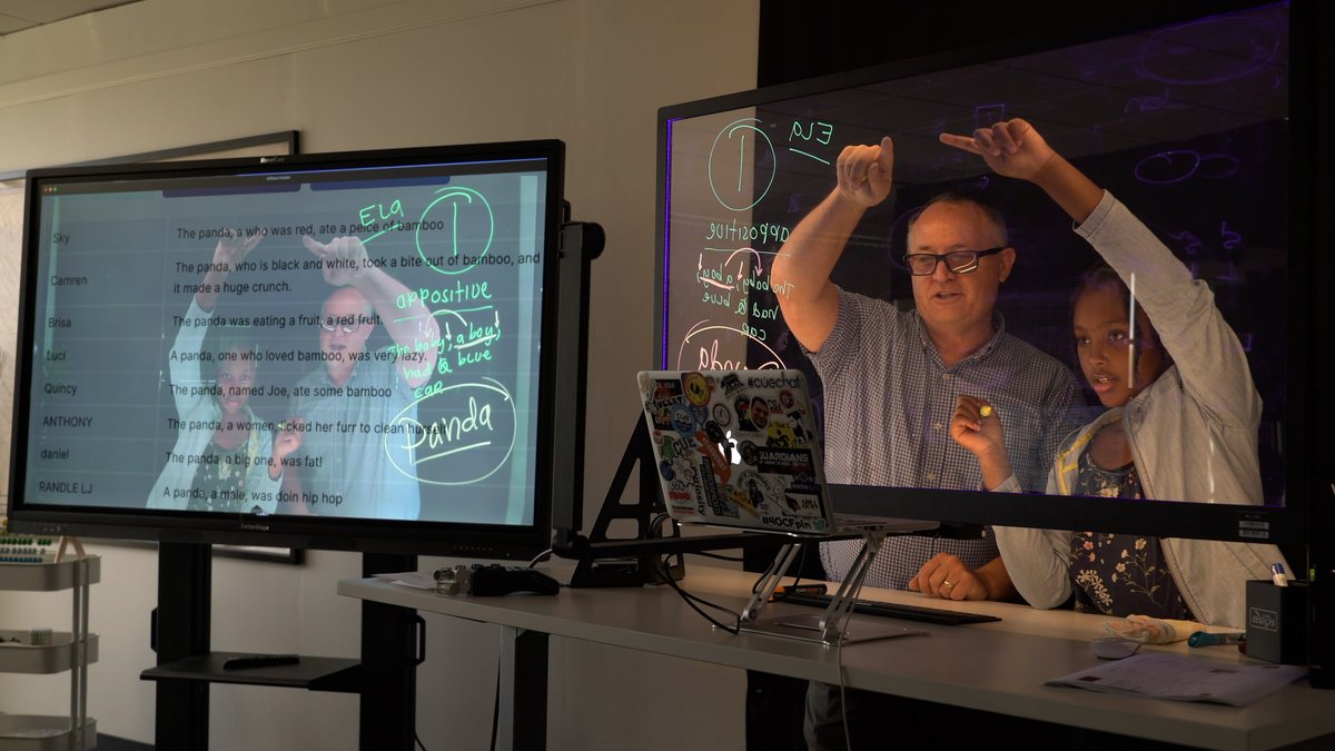 Have your classroom stand out from the rest 😏 

Our transparent lightboard’s adaptability creates endless possibilities! 💡

#edtech #education #teachertwitter #edchat #mathchat #educhat #educationmatters