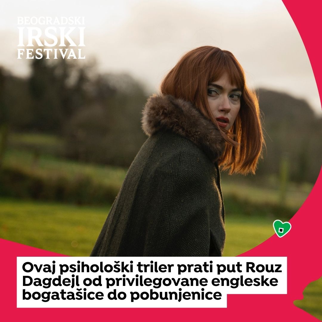 "Baltimore" is a psychological thriller based on the true story of the IRA's armed attack on Russborough Castle, during which 19 artistic masterpieces were stolen. Behind the heist, driven by her support for the IRA, was Rose Dugdale.
#BelgradeIrishFestival