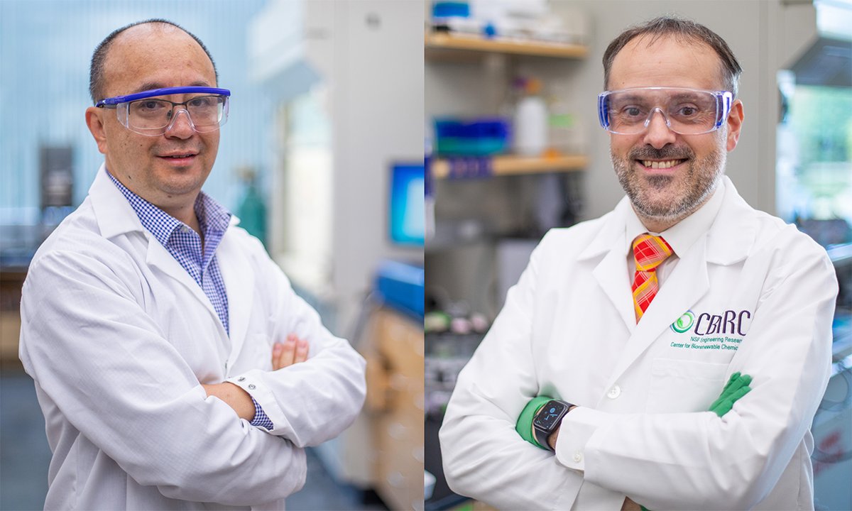 Wenzhen Li @WenzhenLi8 and Jean-Philippe Tessonnier @TessonnierGroup have become part of an elite group of scientific advocates in the Royal Society of Chemistry. news.engineering.iastate.edu/2024/03/11/wen…