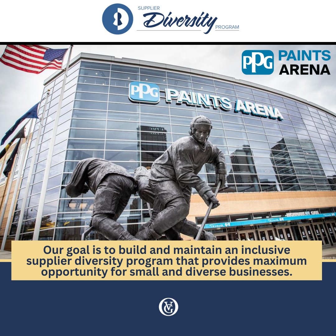 PPG Paints Arena is proud to participate in OVG’s Supplier Diversity Program. Deepening our commitment to economic inclusivity, the program is geared towards identifying and engaging with vendors managed by those who identify as a non-white minority, disabled, female or LGBTQIA+.