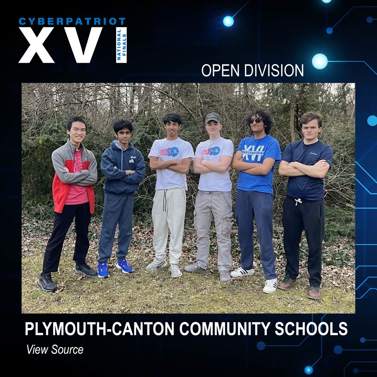 Congratulations to Charlie's Angels from Loyola Blakefield (Towson, MD) and View Source from Plymouth-Canton Community Schools (Canton, MI), who will be competing at the CP-XVI National Finals later this week! #CPXVIFinals