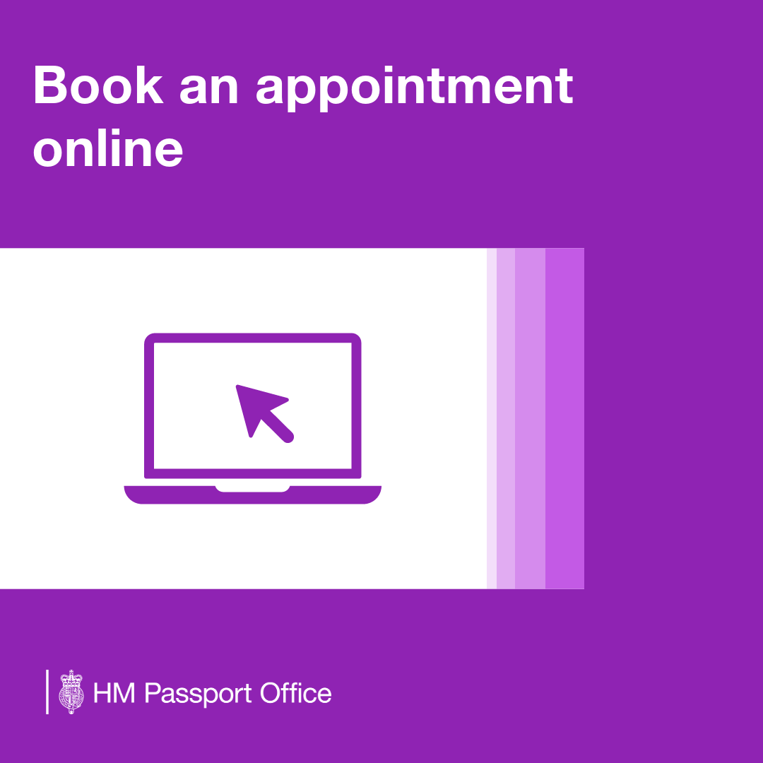 All our priority service appointments are available on GOV.UK. Adviceline agents do not have access to further appointments. You can book up to 3 weeks in advance at gov.uk/get-a-passport…