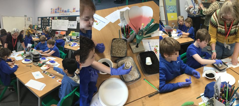 Year 3 started their STEM week with an interactive workshop about plants, parts of flower and pollination, conducted by Emma and her colleagues from Baaylab Reading . Children loved the hands-on activities and got to make their own seed balls to take home.