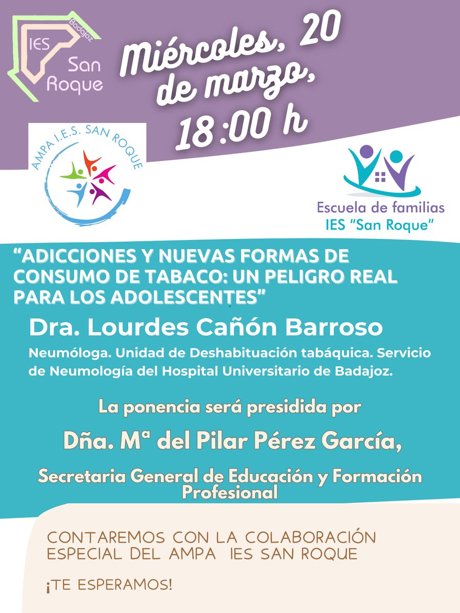 Escuela de Familias IES San Roque tweet media