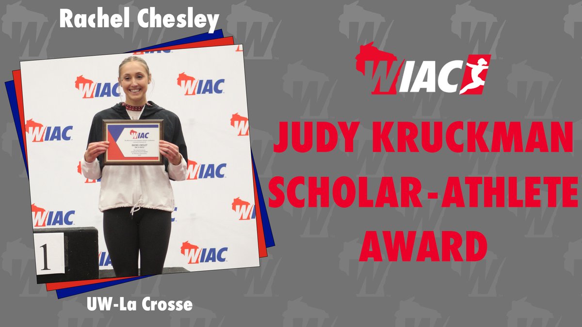 #WIACGYM | @UWLAthletics Rachel Chesley Named Judy Kruckman Women's Gymnastics Scholar-Athlete! Visit bit.ly/49JSdhF to access the full story.

#ExcellenceInAction
#ncaaGym