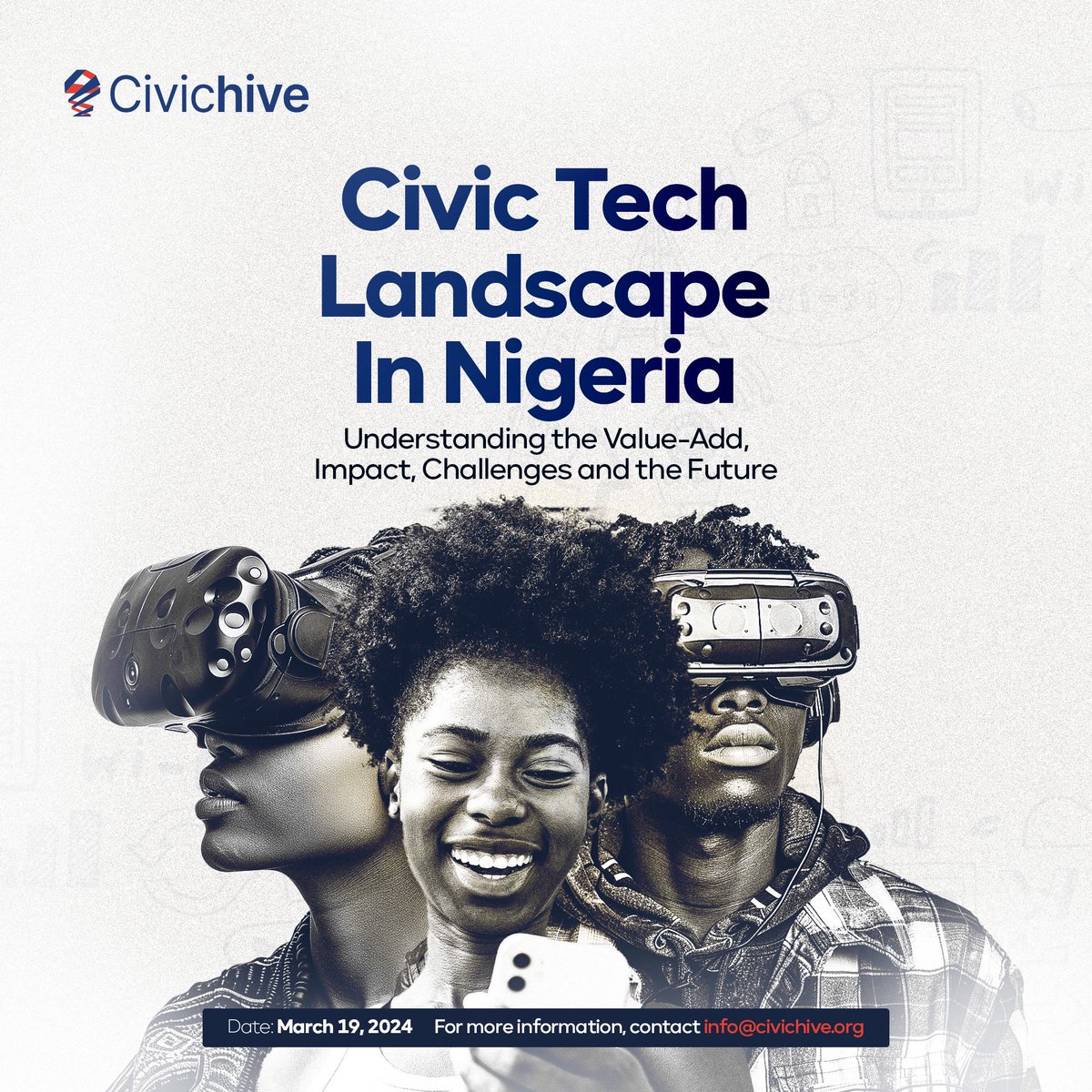 Our CivicTech Landscape Research is ready! 📡 🚀 Join us for unveiling of our groundbreaking report on 'CivicTech Landscape in Nigeria’, as we dive deep into the value-add, impact, challenges, and roadmap to the future. Stay tuned for insights that will shape the course of…