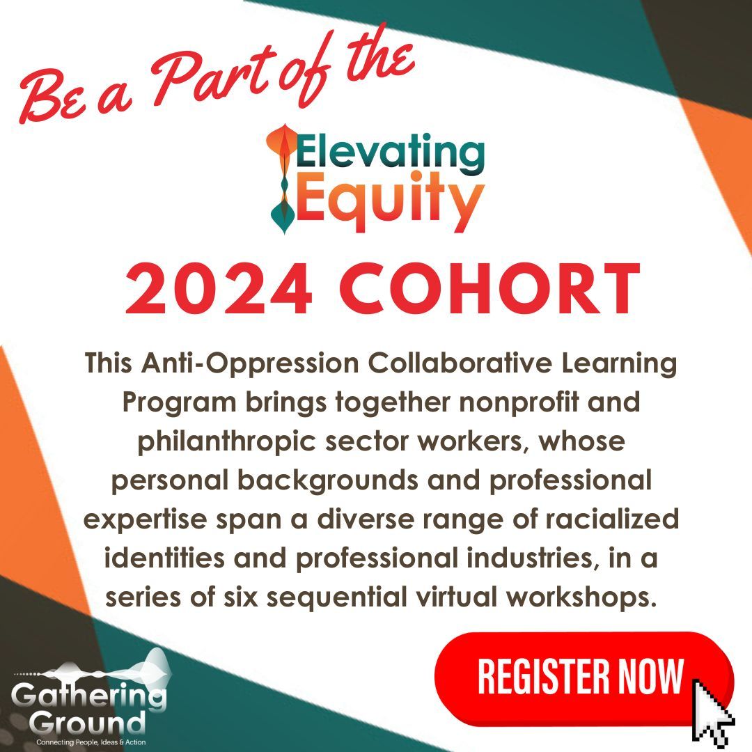 Last Chance to to be a part of the 2024 Elevating Equity Cohort! There are still a few spots remaining, lean more about this exciting program and fill out your expression of interest form. buff.ly/3HjdCz9