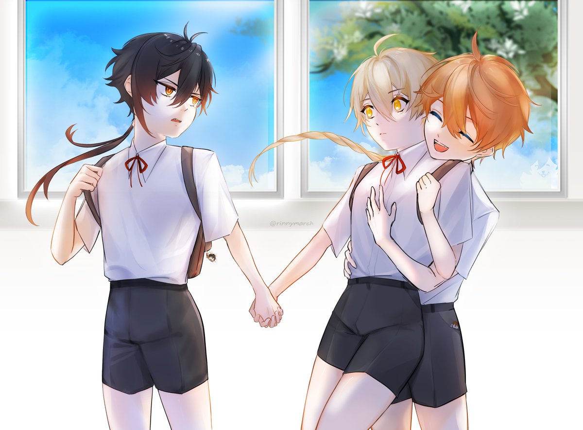 Rinnymarch's tweet image. Childhood ✏️
.
.
#Zhongther #Childether