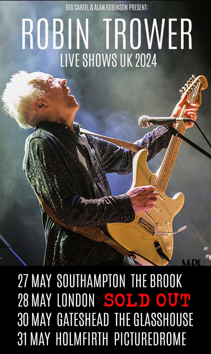 See you in May - London is now Sold Out! Dates: robintrower.com/live/
