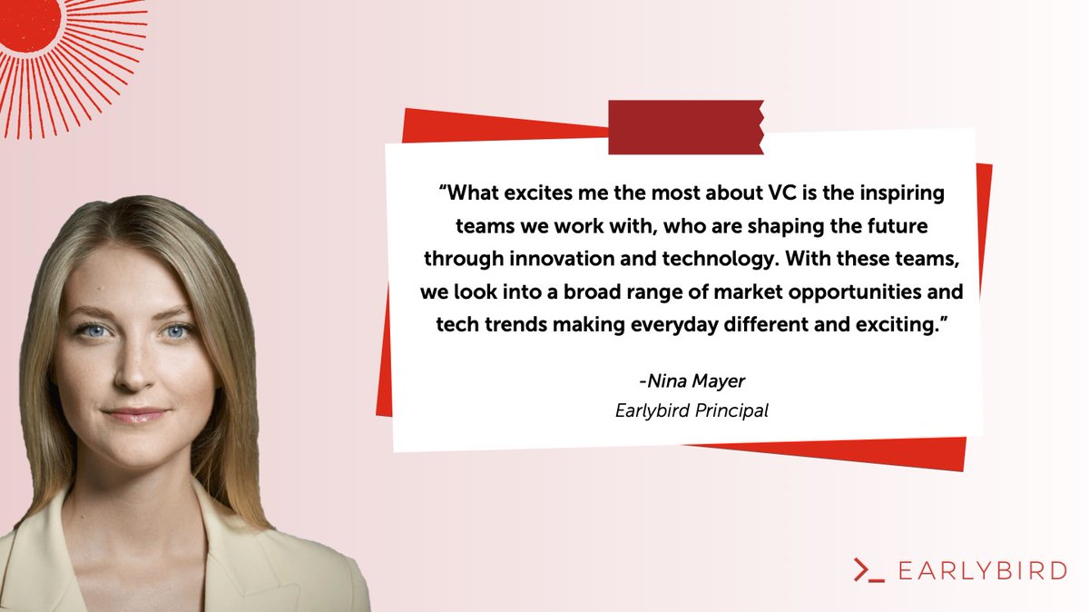 EarlybirdVC's tweet photo. 🗓️A reminder to carry on the spirit of International Women’s Day...

✍️ We asked 4 Earlybird Principals about their VC start, daily work, focus areas &amp; more. 

👀 See their answers &amp; let's continue to celebrate those driving innovation!

#womenintech #womeninvc #IWD2024 #EBVCteam https://t.co/eqw9Y4LFcJ