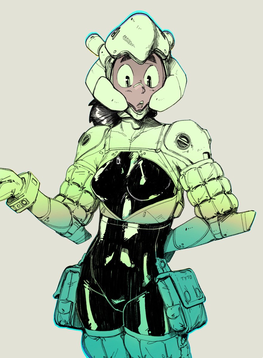 「Remind me to draw more plugsuits soon 」|«»のイラスト