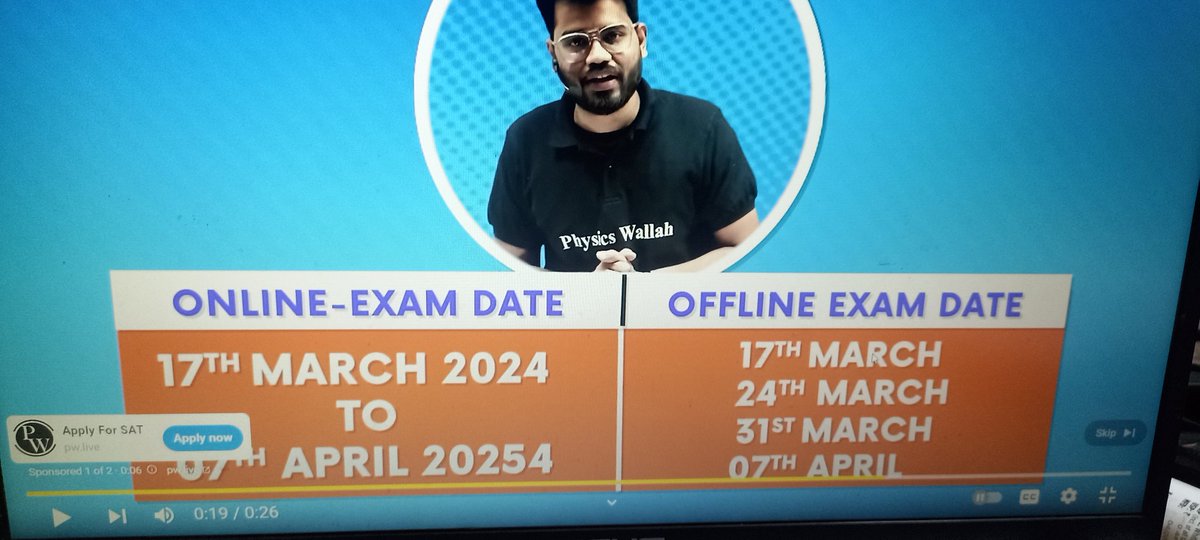 I think PW is planning for the next 18,230 years 📈

.
.
.

@PhysicswallahAP 
#physicswallah #biomentors #targetneet2021 #yakeenian #beingdoctor #alakhpandey #physicswallahmotivation #physicswallahmemes #aiimsdelhi #neet2021 #pwmotivation #amandhattarval