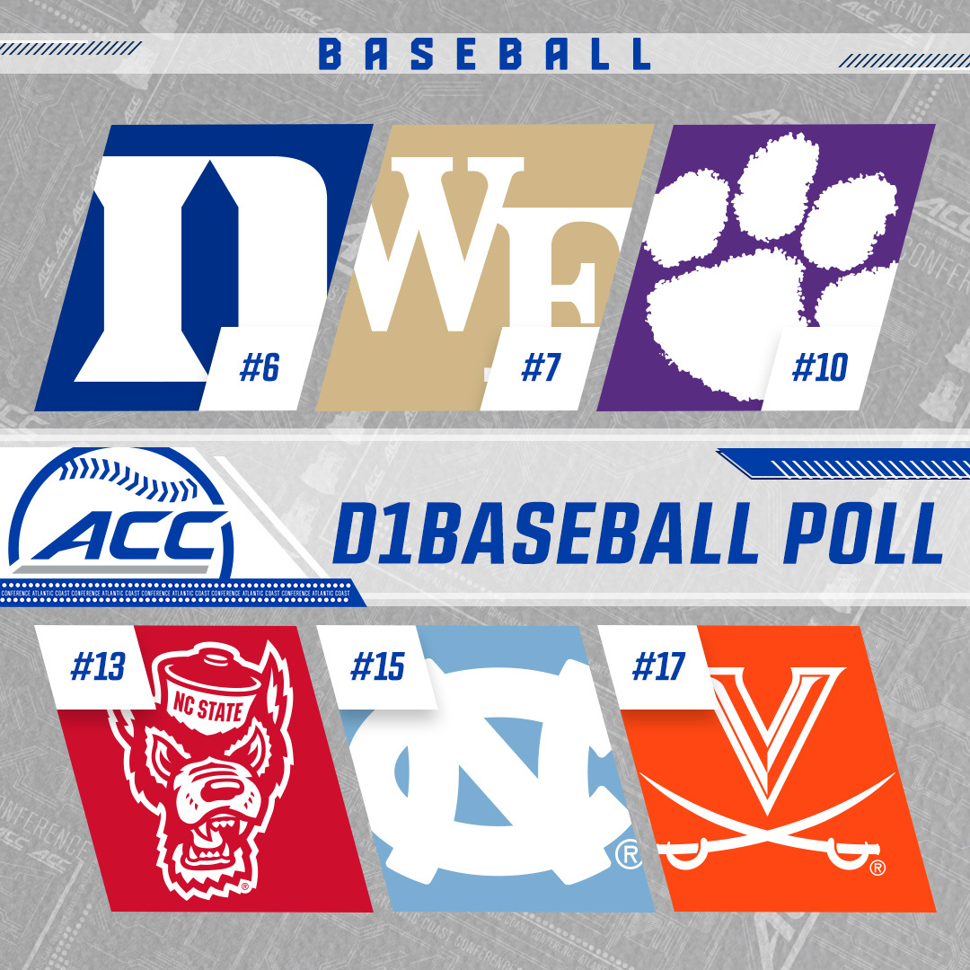 The latest @d1baseball rankings 💪