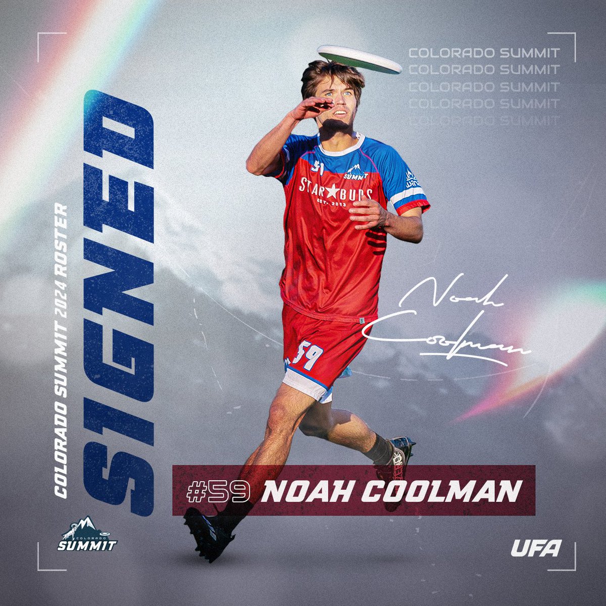 colorado_apex's tweet photo. Is it cold in here? 🥶

Nope that’s just the man with ice in his veins, Noah Coolman! 

Welcome back!

#ultimate #frisbee #ufa2024 #flatball #sport https://t.co/BWR3h9mCtM