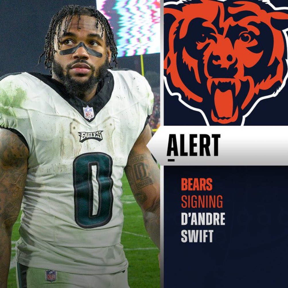 Great signing! Let’s go! #DaBears