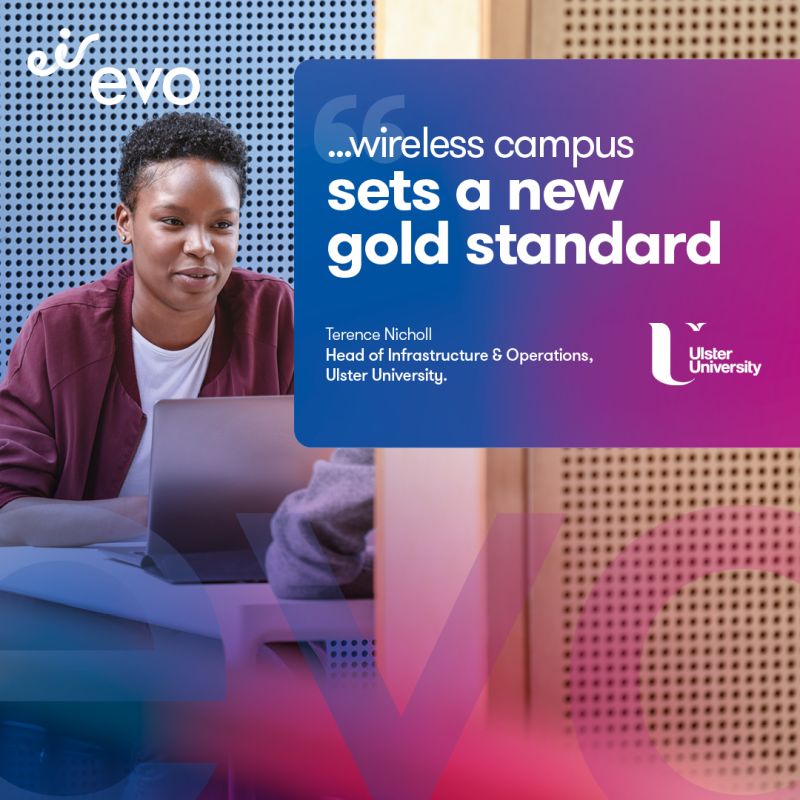 eir evo UK (@eirevouk) on Twitter photo The Challenge 💭
Internet access + reliable wireless connectivity for 15,000 staff/students across all campuses.
The Solution 👩💻
Fast, reliable Local Access Network (LAN) + Wireless Local Area Network (WLAN).
Read more here:
eirevo.co.uk/case-studies/u…
<a href="/UlsterUni/">Ulster University</a> <a href="/HPE_UKI/">HPE UK and Ireland</a> The Challenge 💭
Internet access + reliable wireless connectivity for 15,000 staff/students across all campuses.
The Solution 👩💻
Fast, reliable Local Access Network (LAN) + Wireless Local Area Network (WLAN).
Read more here:
eirevo.co.uk/case-studies/u…
<a href="/UlsterUni/">Ulster University</a> <a href="/HPE_UKI/">HPE UK and Ireland</a>
