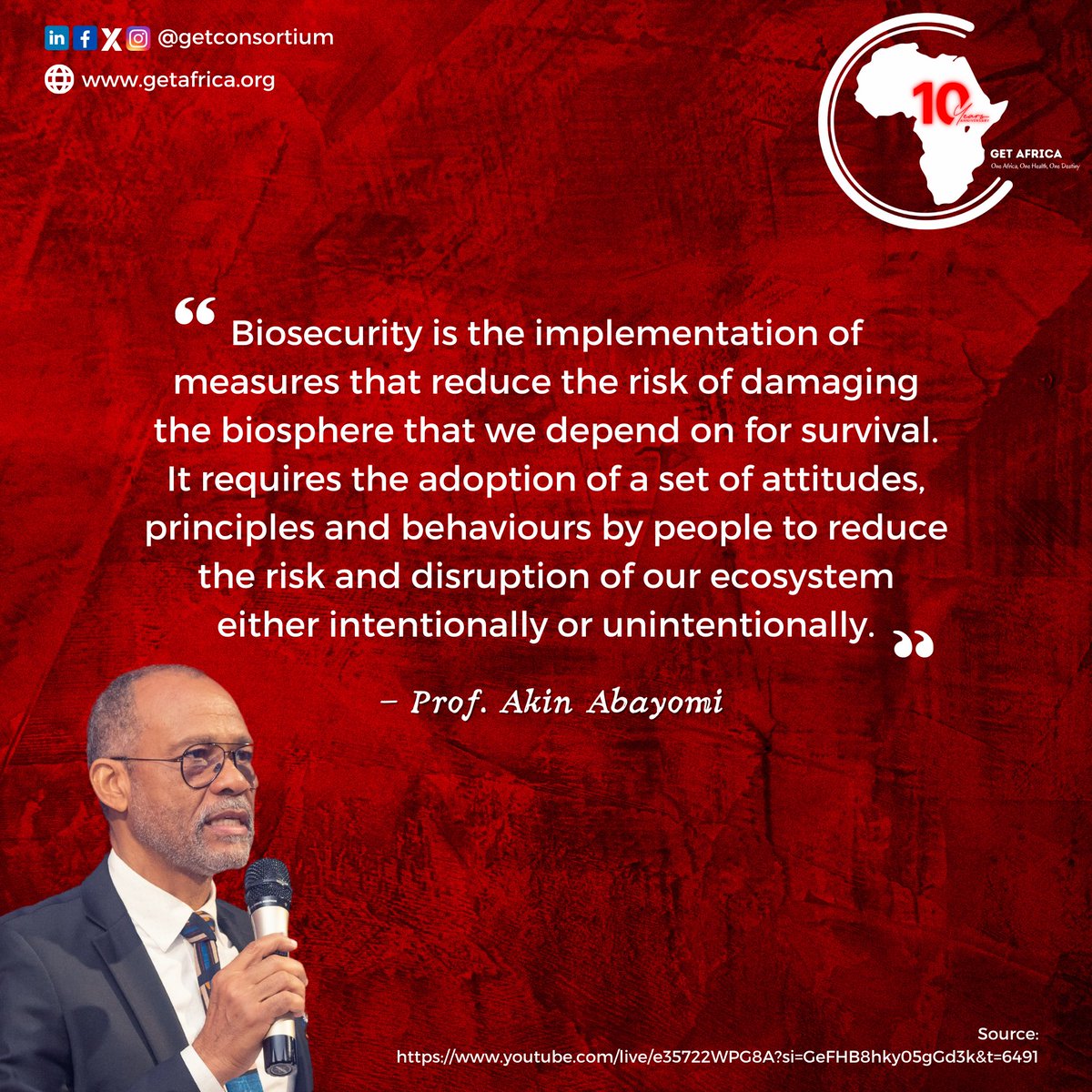 GETConsortium's tweet photo. π Celebrating Prof. Akin Abayomi
As one of the founding fathers of GET, Prof. Akin Abayomi has been instrumental in shaping our mission to address global health challenges.
Today, we honour @ProfAkinAbayomi π
#getconsortium #get10years #africa https://t.co/JBuRCqvwHG
