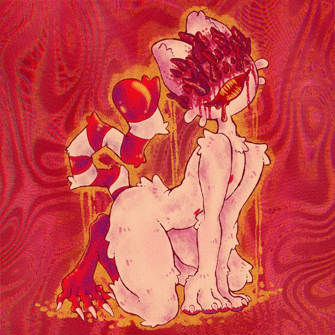 if you see this, post a demon i draw kitty ones  