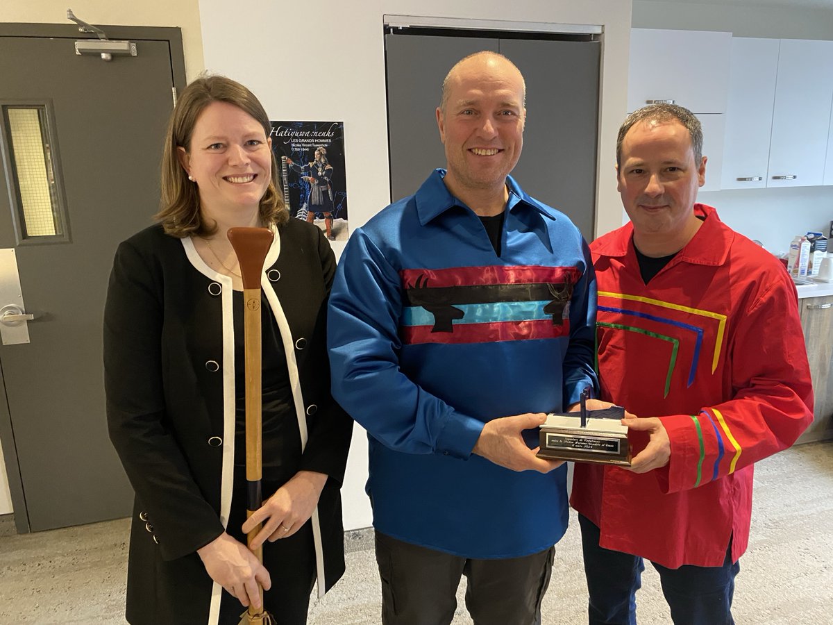 Today, Lindsey Kettel, Senior Vice-President, Strategic Development of Davie, and Rémy Vincent, Grand Chief of the Huron-Wendat Nation, signed a historic commitment known as "Ontatenses" (meaning "We value each other" in Huron-Wendat), fostering mutual respect, honor, and esteem.