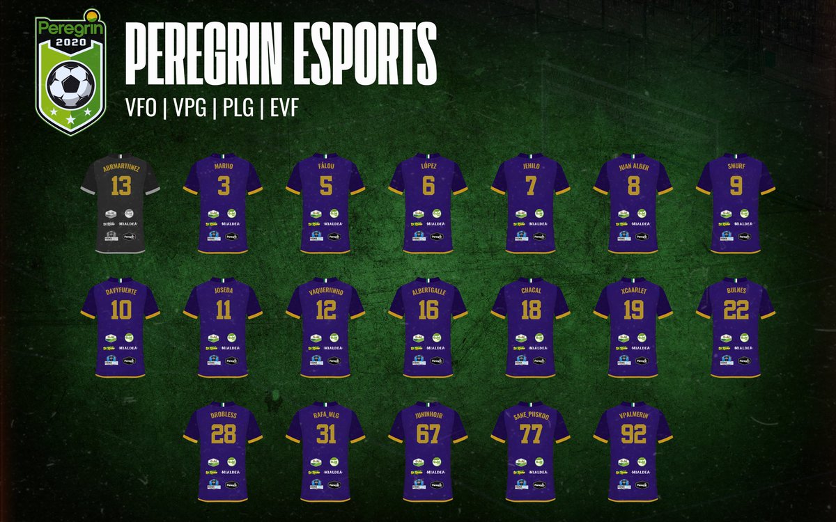 | 𝗣𝗟𝗔𝗡𝗧𝗜𝗟𝗟𝗔 𝗣𝗘𝗥𝗘𝗚𝗥Í𝗡 𝗲𝗦𝗣𝗢𝗥𝗧𝗦 |

Aquí los tenéis, los guerreros que defenderán este escudo esta temporada.

Vamos a soñar alto. ✨

#VamosPeregrin💚