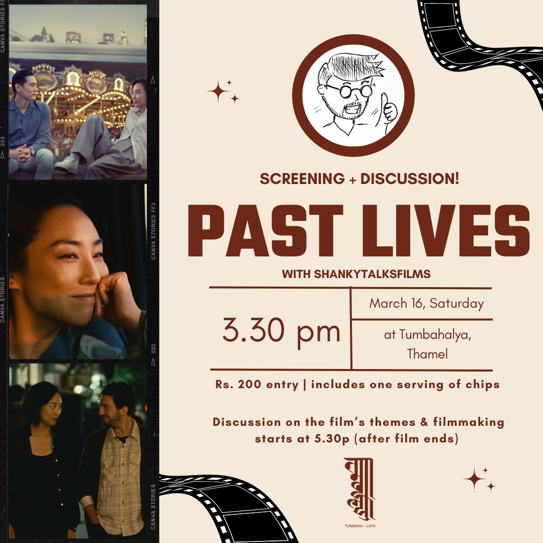 tumbahalaya (@tumbahalaya) on Twitter photo We are doing #shankytalksfilms a bit differently this time, merging the screening with the Serious Film Club. See you this Saturday!
<a href="/shashankji/">Shashank Shrestha</a> We are doing #shankytalksfilms a bit differently this time, merging the screening with the Serious Film Club. See you this Saturday!
<a href="/shashankji/">Shashank Shrestha</a>
