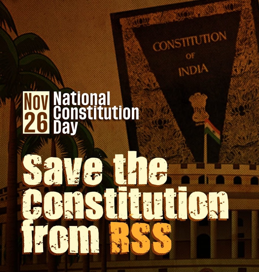 ShahNawazKhanMM's tweet photo. BJP planning to rewrite the constitution, let's stop 🛑 this at any cost....

#BJPSeSanvidhaanBachao https://t.co/AfoamyVrns