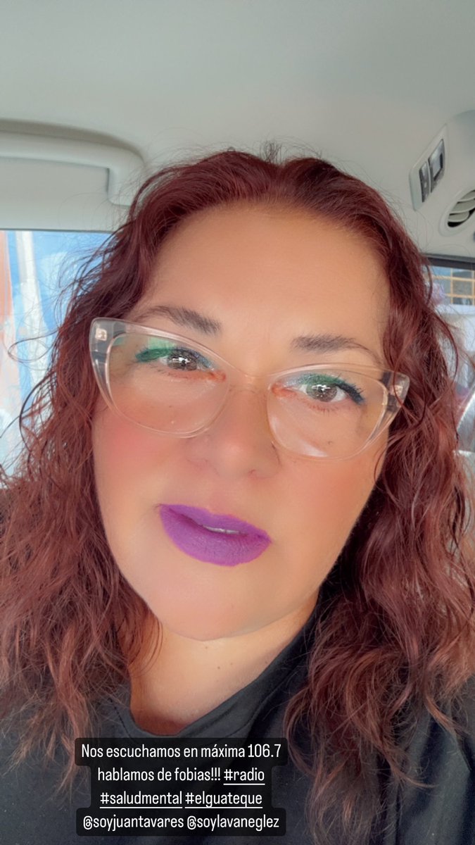 tercavidal70's tweet photo. Nos escuchamos en máxima 106.7 hablamos de fobias!!! #radio #saludmental #elguateque @soyjuantavares @soylavaneglez https://t.co/EgdfcqYWzh