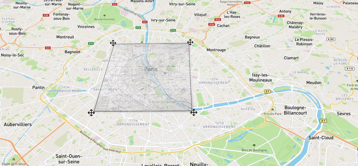 Turgot3D's tweet image. General map of Plan Turgot on top of the current map of Paris:
codepen.io/FlorianBoudot/…
#turgot3D #maptools #mapbox #paris
