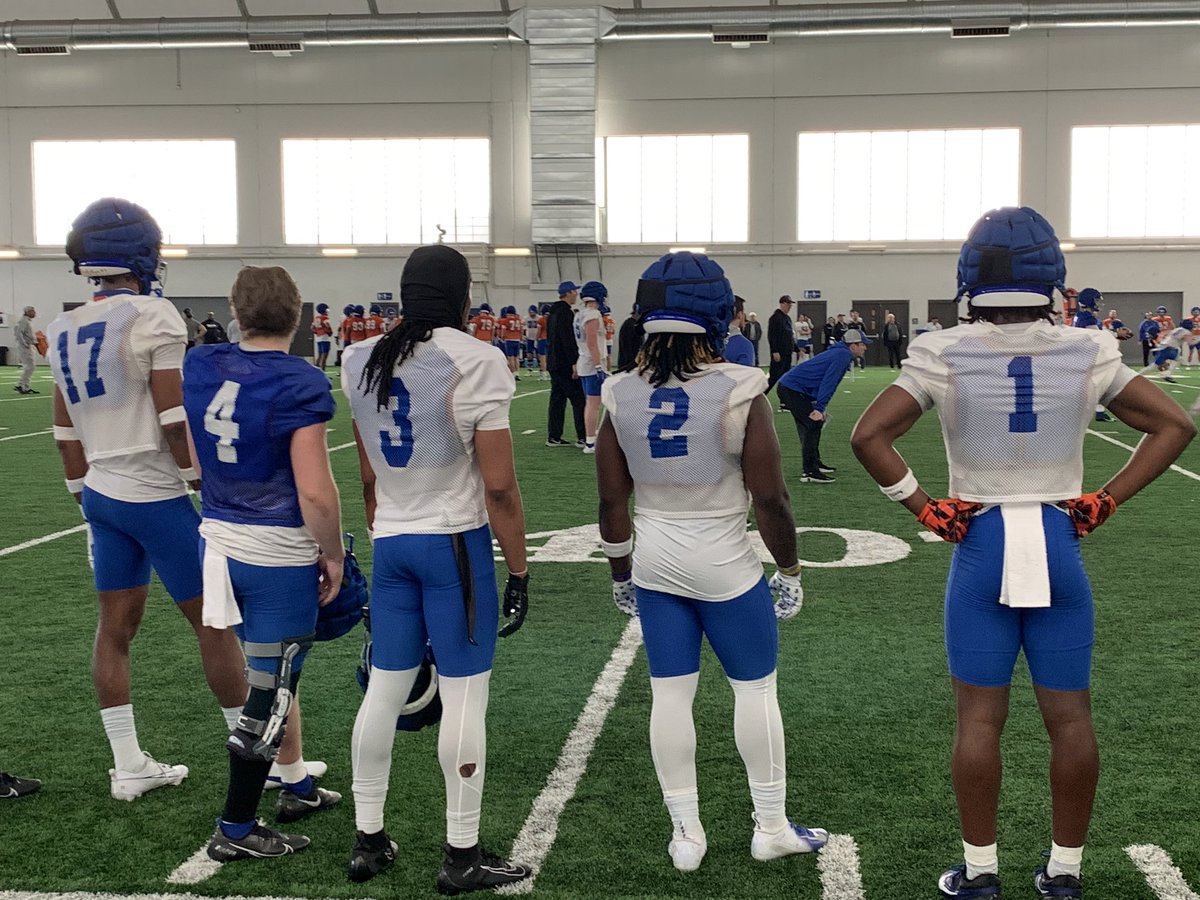Ballgame_KTIK's tweet image. #BoiseState #SpringPractice underway