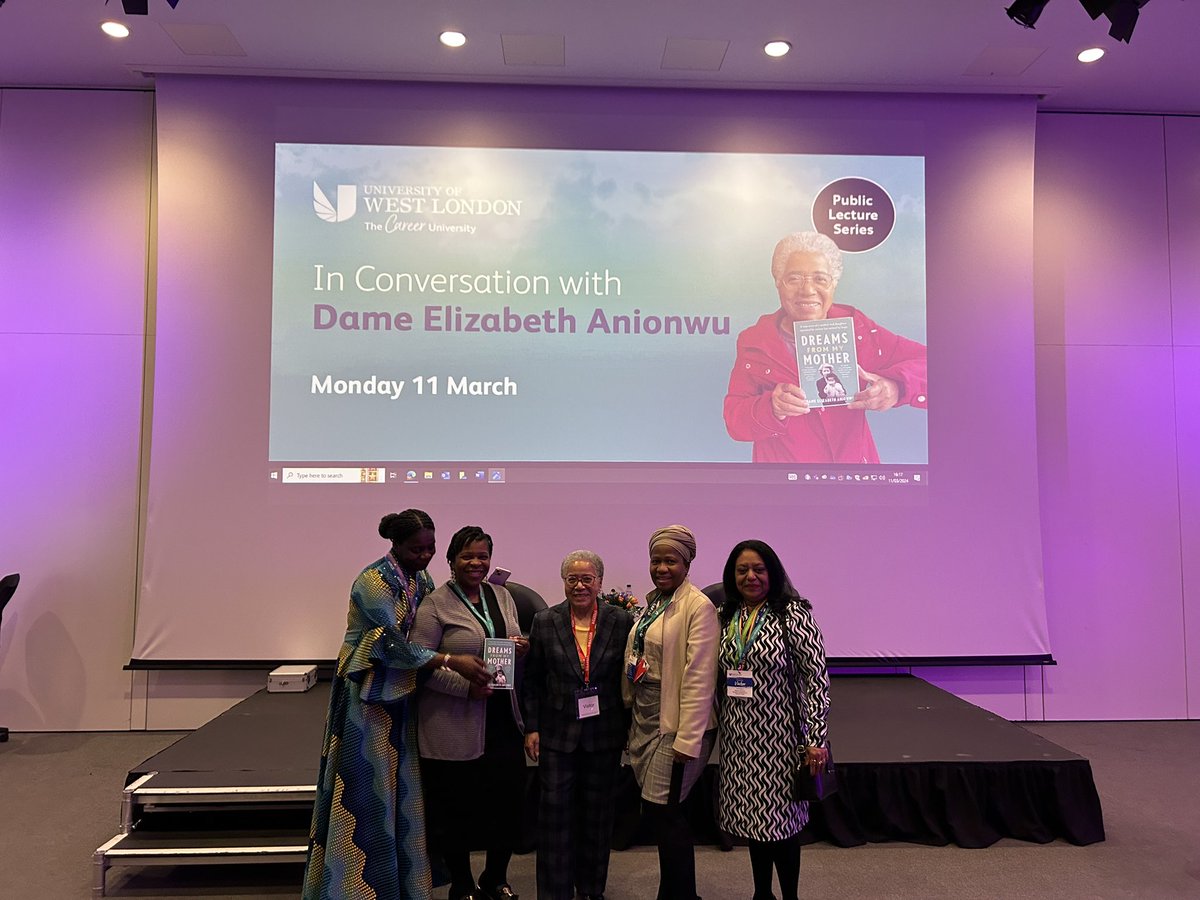 Dr Bernadine Idowu (@toyinyacncay) on Twitter photo In celebration of International Women's Day, we will be speaking with the phenomenal @EAnionwu at <a href="/UniWestLondon/">University of West London</a> TODAY at 5pm, soooo excited.. here is a sneak preview of her... In celebration of International Women's Day, we will be speaking with the phenomenal @EAnionwu at <a href="/UniWestLondon/">University of West London</a> TODAY at 5pm, soooo excited.. here is a sneak preview of her...