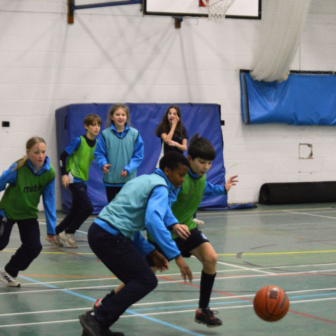 Serious competition during House Basketball today! #ewellcastleschool