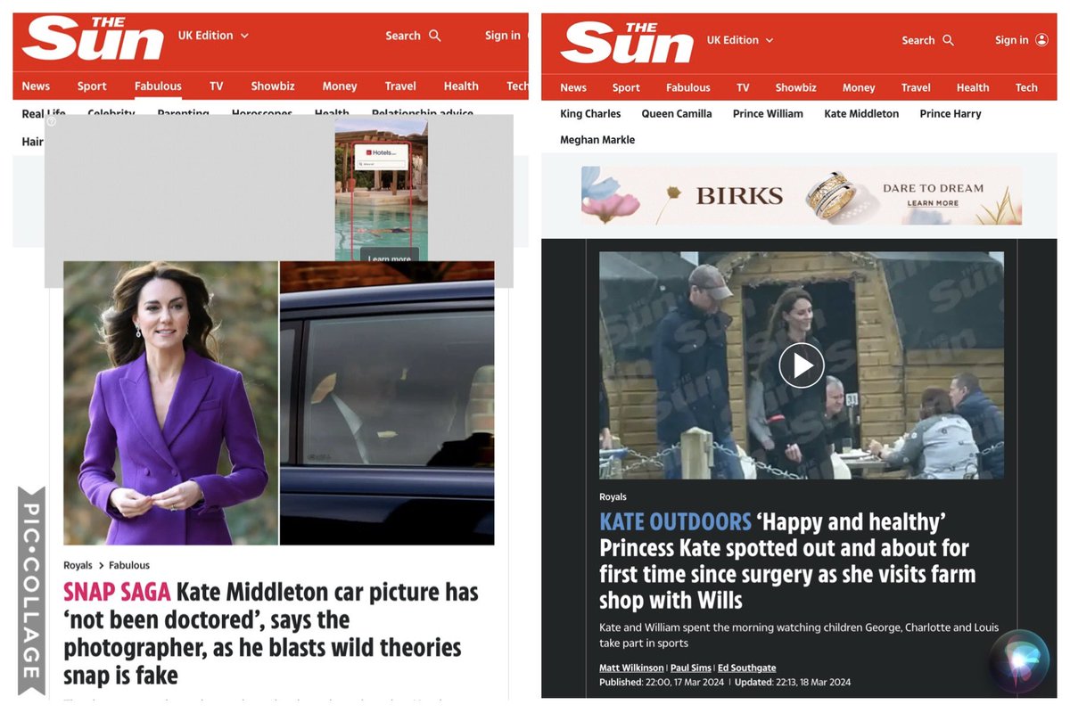 #ToxicBritishMedia: we refuse to publish unauthorized pic.

But also the tabloids posting the following.

So which one is it?
The tabloids lied or KP authorized these?

#KensingtonPalaceEXPOSED   #KensingtonPalaceLied