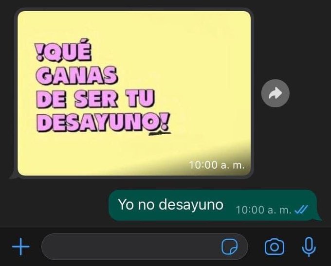 yo no desayuno
