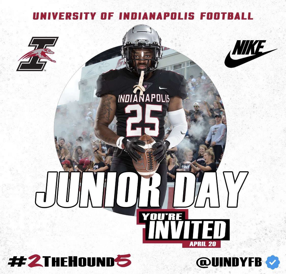 Thank you @coachburke89 for the junior day invite in Indianapolis! @CSmithScout