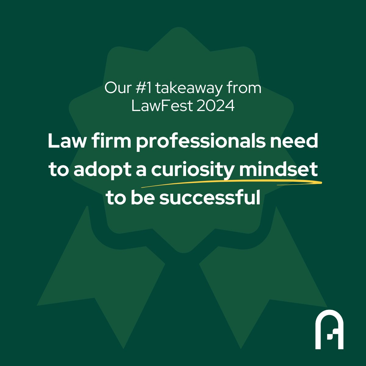 We had a blast at @Lawfest 2024!

We've recapped our top takeaways including the importance of adopting a curiosity mindset on our blog➡️ okt.to/tnmMso 
#LawFest24 #LawFest2024 #LegalTrends #legaltechnology #legalevent #legalnetworking