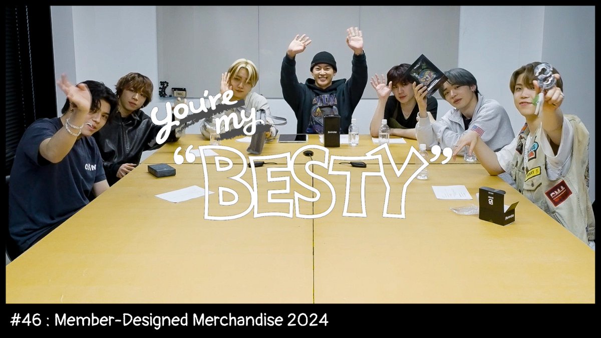 [You're My 'BESTY' #46] Member-Designed Merchandise 2024 youtu.be/LJ82IoiC4r4 Japanese and English captions Now available!! Thanks for waiting. #BEFIRST @BEFIRSTofficial #BESTY #YMB #YoureMyBESTY #BF_DOME_Masterplan