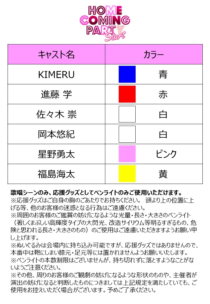 Homecoming Party 「START」 (@homecome_party) / X