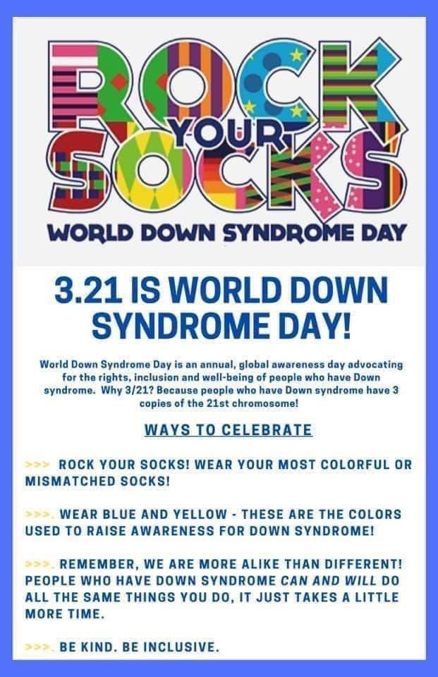BCS_StudentSvcs's tweet photo. Let’s see those socks on Thursday!! https://t.co/L2K3bD4PyF