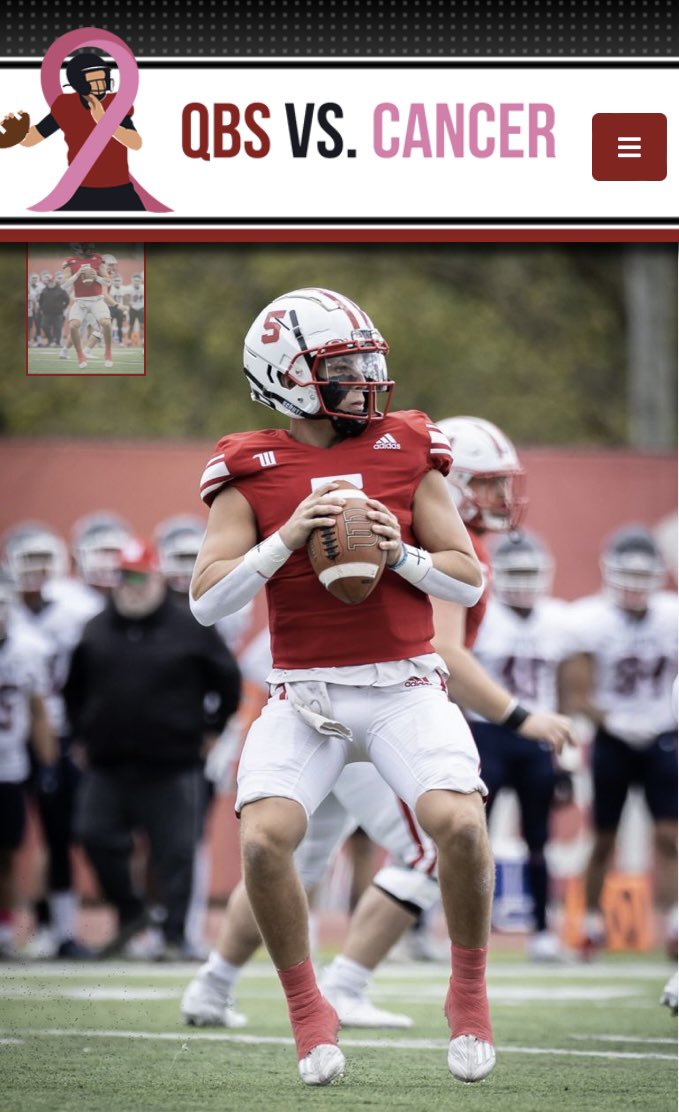 Qbs vs Cancer (@qbsvscancer) on Twitter photo Our next D3QB that is committed to the fight against cancer is <a href="/maxmilton15/">max milton</a>. Max is a junior at Wittenberg University in Ohio. His fundraising efforts will benefit the Children’s Cancer Therapy Development Institute. Thank you Max!!! Our next D3QB that is committed to the fight against cancer is <a href="/maxmilton15/">max milton</a>. Max is a junior at Wittenberg University in Ohio. His fundraising efforts will benefit the Children’s Cancer Therapy Development Institute. Thank you Max!!!