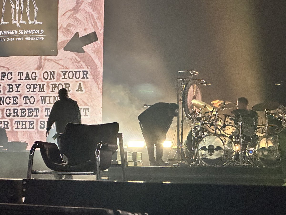 It’s here <a href="/TheOfficialA7X/">Avenged Sevenfold</a>