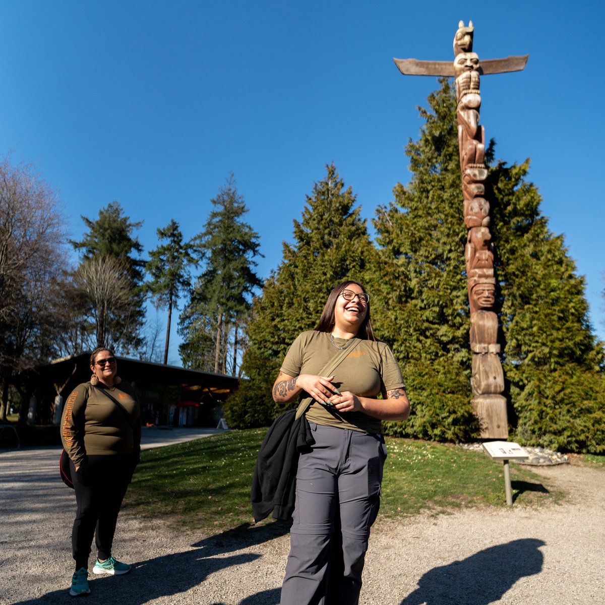 We’re kicking off our Champions Retreat 2024 in #Vancouver and connecting with nature. Our community are on the Talking Trees and Totems tours to uncover the stories of Stanley Park's ancient forests and art forms with @TalaysayTours. #ChampionsRetreat2024 #BCorps #Vancouver