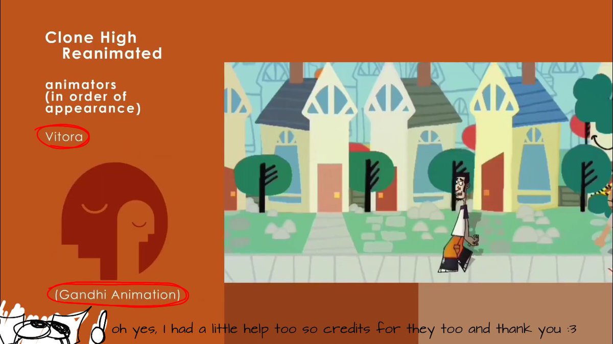 hey I participated in this cool project too yep,go check out the video because today in clone high this reanimated is wonderful lololololol!

(I'll post my scene with good quality later)